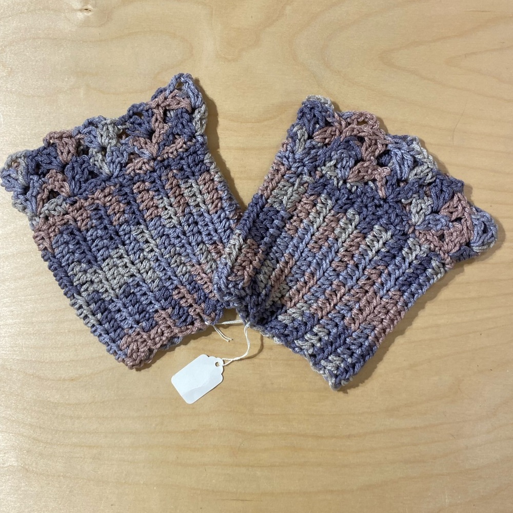 Handcrafted Multicolor Crochet Boot Topper (OV) - Picture 11 of 11